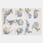 動物,ブルーノ・ライジェフォス ラッピングペーパーシート (正面)