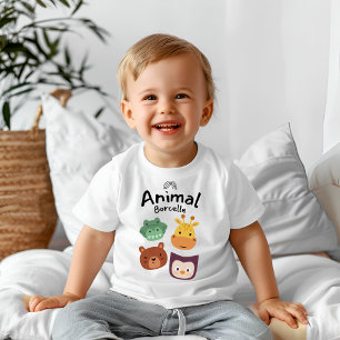 動物 ベビーTシャツ