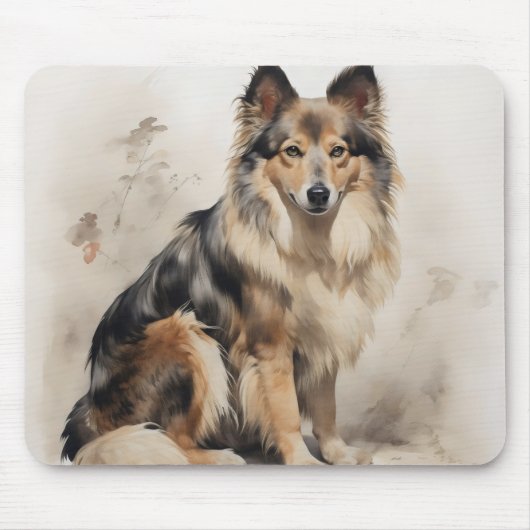 動物 ペット 犬 マウスパッド (正面)