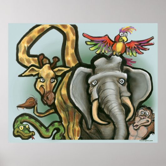 動物 ポスター (正面)