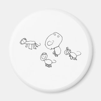 動物 マグネット
