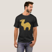 動物 - ラクダ科 Tシャツ (正面フル)