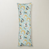 動物，月と星 ボディピロー (裏面 (縦))