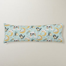 動物，月と星 ボディピロー