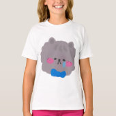 動物 猫 Tシャツ (正面)