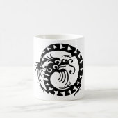 動物,獣,円 コーヒーマグカップ (中央)