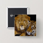 動物 缶バッジ (正面&裏面)