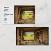 動物 – 羊 – 羊のカウント 名刺 (正面/裏面)