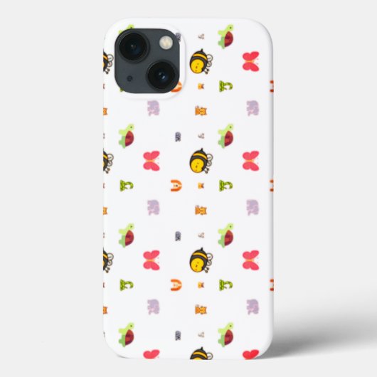 動物、蜂、象 Case-Mate iPhoneケース (裏面)