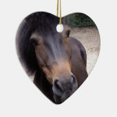 動物，馬，ポニー セラミックオーナメント (右)