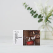 動物-鶏-はアヒルスパイです 名刺 (スタンド正面)