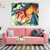 動物， 1913 キャンバスプリント (インサイチュ (リビング))