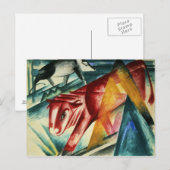 動物， 1913 ポストカード (正面/裏面)