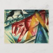 動物， 1913 ポストカード (正面)