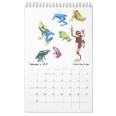 動物!2025カレンダー カレンダー (2月 2027)