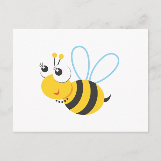 動物 – Bee ポストカード (正面)