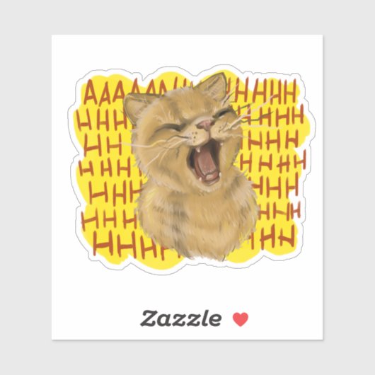 動物 – Cat シール (シート)