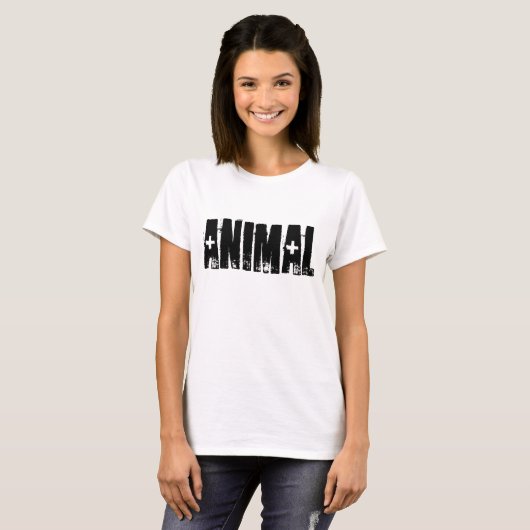 動物 Tシャツ (正面フル)