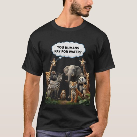 動物 Tシャツ (正面)