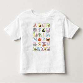 動物ABCの子ども用Tシャツ トドラーTシャツ