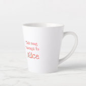 動物ABC Aはアードバルクラテマグ用 カフェラテマグ (右)