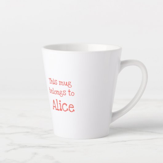 動物ABC Aはアードバルクラテマグ用 カフェラテマグ (右)