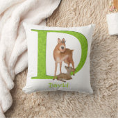 動物ABC Dはdik-dikクッション用 クッション (ブランケット)