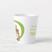 動物ABC Dはdik-dikラテマグ用 カフェラテマグ (正面)