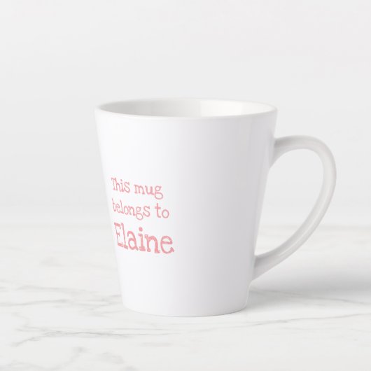 動物ABC Eは象のラテマグ用 カフェラテマグ (右)