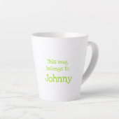 動物ABC Jはジャガーラテマグ カフェラテマグ (右アングル)