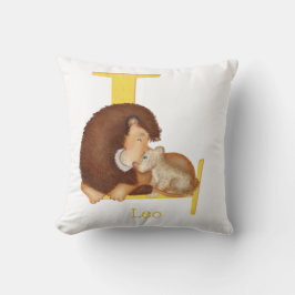 動物ABC Lはライオンクッション クッション
