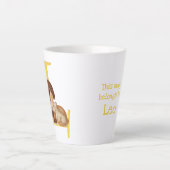 動物ABC Lはライオンラテマグ用 カフェラテマグ (正面)