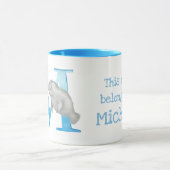 動物ABC Mはマナーマグ用 マグカップ (中央)