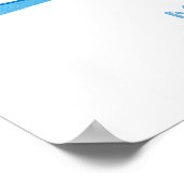 動物ABC Mは管理プリント ポスター (角)