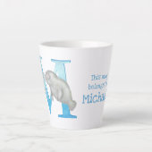 動物ABC Mは管理ラテマグ用 カフェラテマグ (正面)