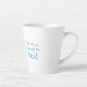 動物ABC Pはホッキョクグマのラテマグ用 カフェラテマグ (右)