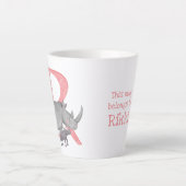 動物ABC Rはサイラテマグ用 カフェラテマグ (正面)