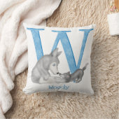 動物ABC Wはウルフクッション用 クッション (ブランケット)