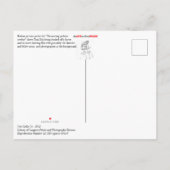 動画のカウボーイ 案内ポストカード (裏面)