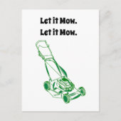 動画を見るインターネットミームのジョーク ポストカード (正面)