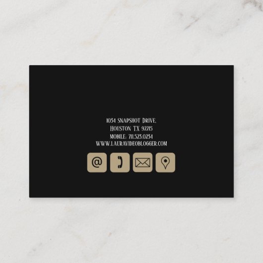 動画ブロガー 名刺 (裏面)