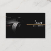 動画ブロガー 名刺 (正面)