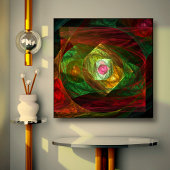 動的つながり抽象芸術キャンバスプリントプリント キャンバスプリント