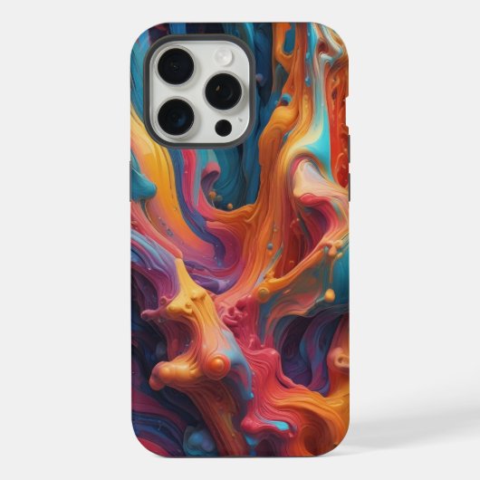 動的なiPhoneケースでヘッドを回鮮やかす iPhoneケース (裏面)