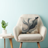 動的インクの色パターン クッション (椅子)