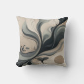 動的インクの色パターン クッション (正面)