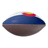 動的コロラド州旗のグラフィック アメリカンフットボール (回転90)