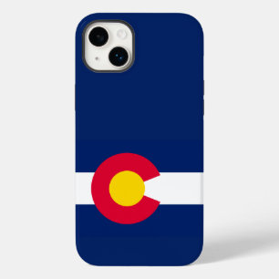 動的コロラド州旗のグラフィック Case-Mate iPhone 14 PLUSケース