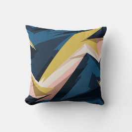 動的ジオメトリ抽象芸術アート クッション