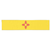 動的ニューメキシコ州旗のグラフィック ショートテーブルランナー (横)